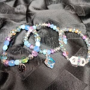 Elegant Multicolor Beaded Bracelet Set By Bomb Party